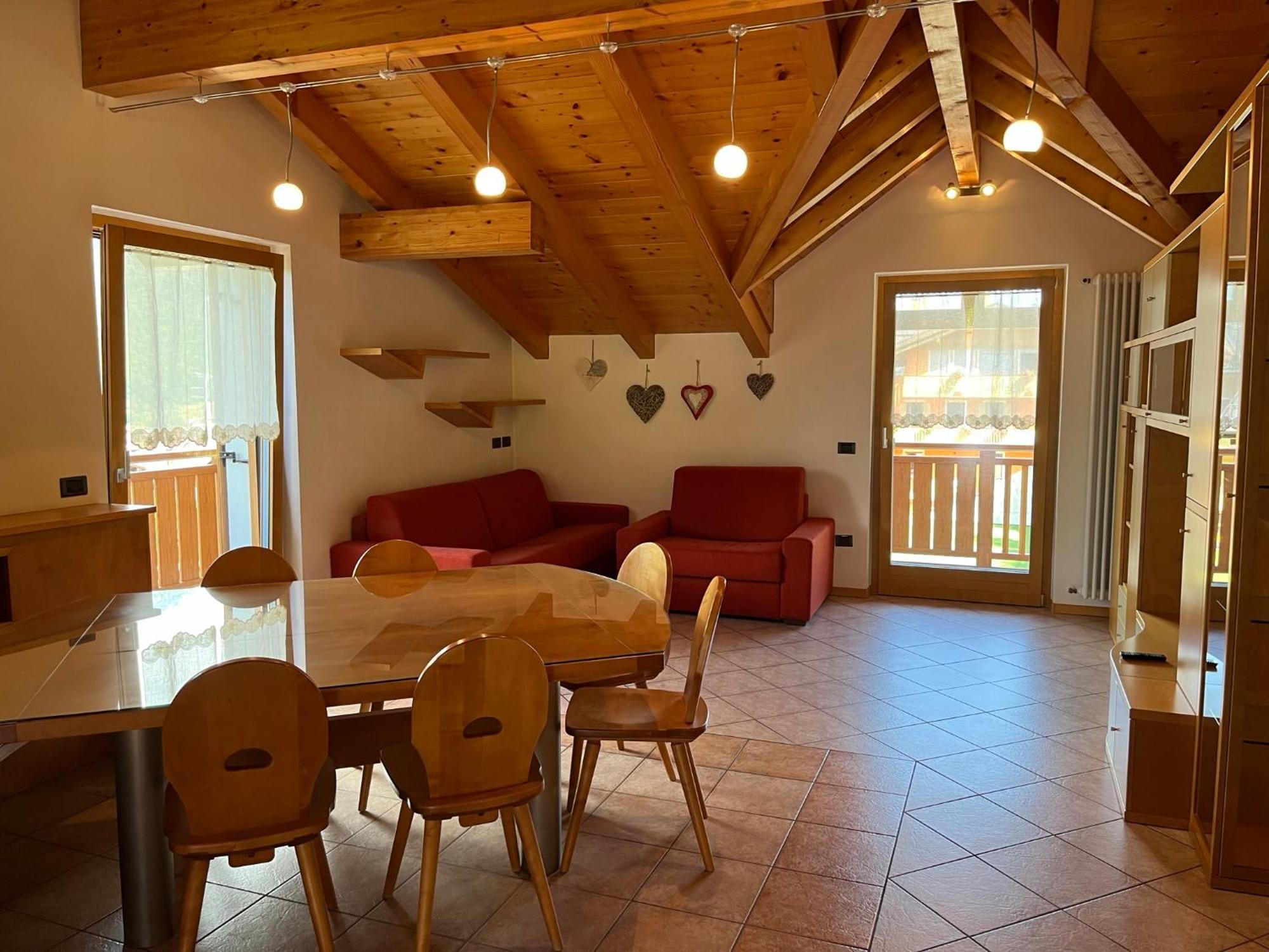 Attico In Legno Ad Andalo Apartment Luaran gambar