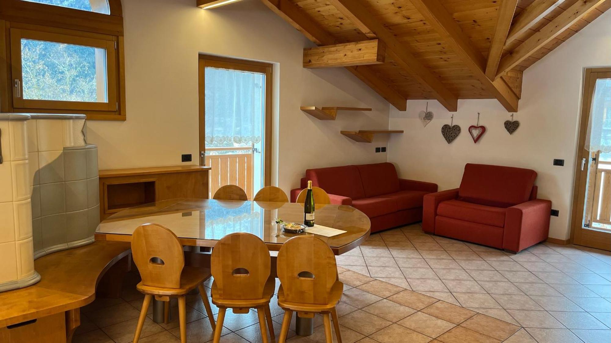 Attico In Legno Ad Andalo Apartment Luaran gambar
