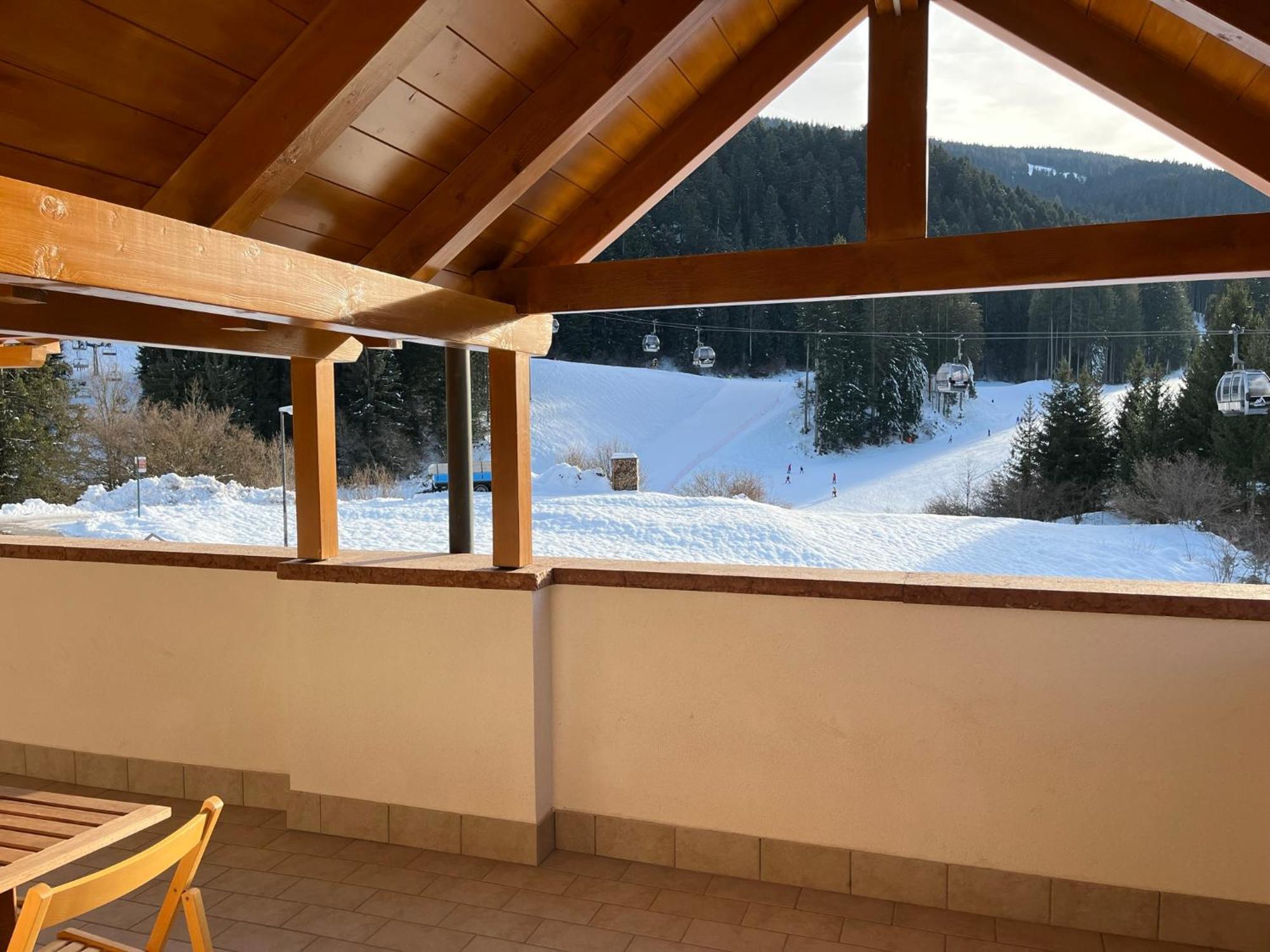 Attico In Legno Ad Andalo Apartment Luaran gambar