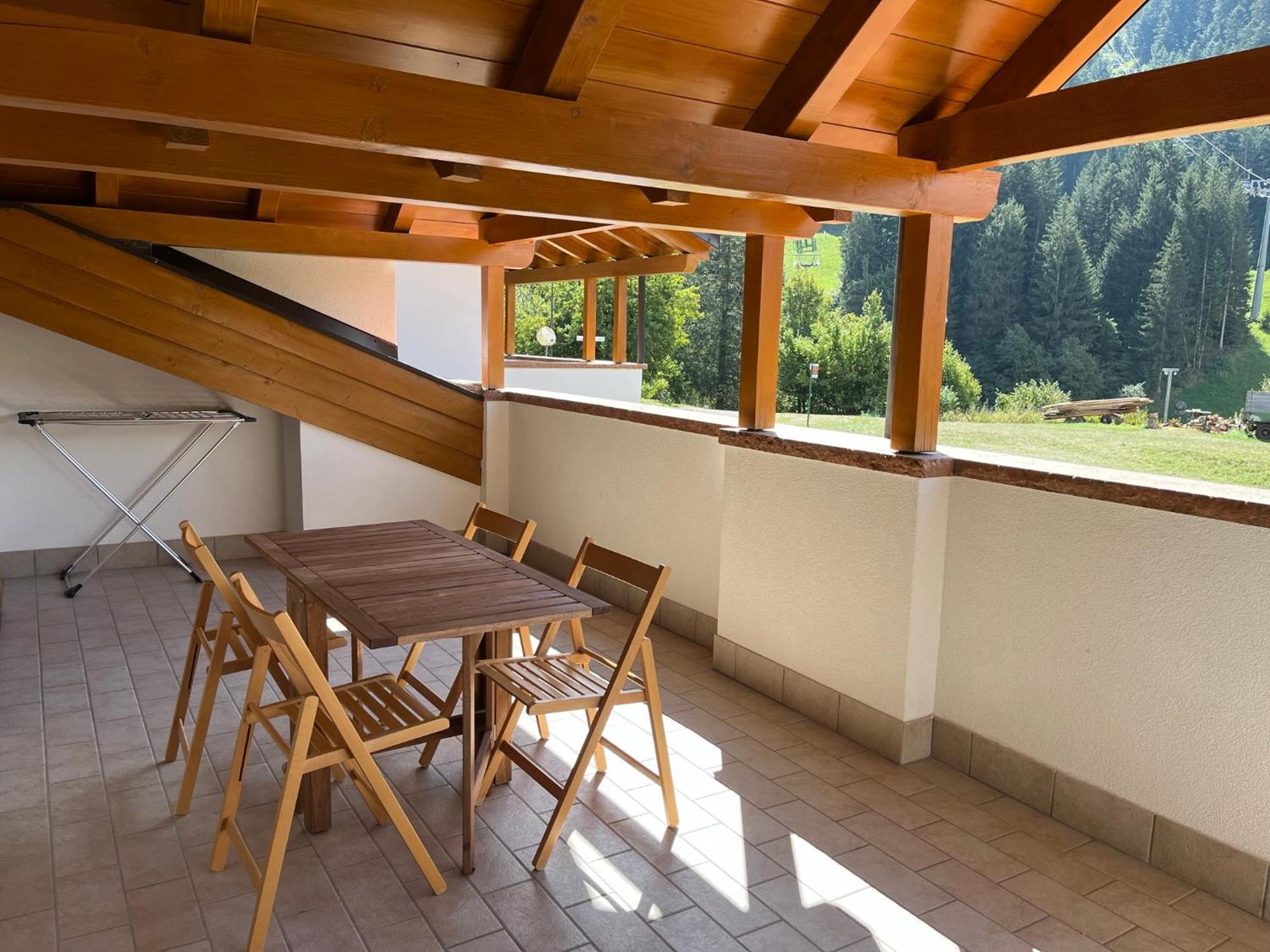 Attico In Legno Ad Andalo Apartment Luaran gambar